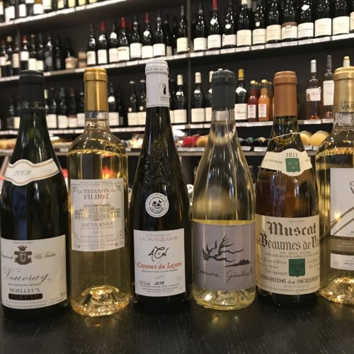 Vins sucrés (vins doux, moelleux, liquoreux)